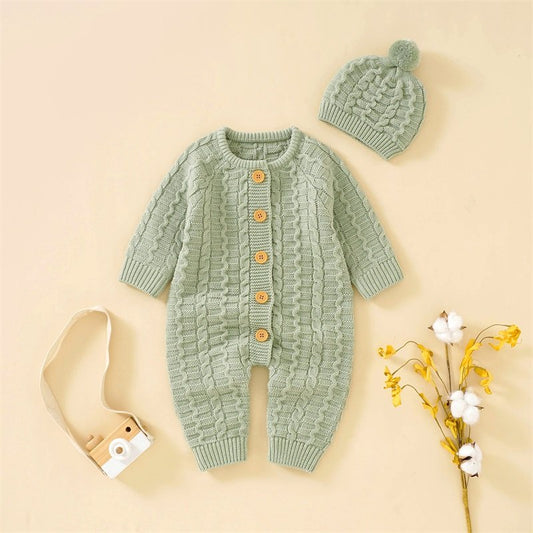 BB CuddlyComfort - Baby-Strampler und Mützen Set