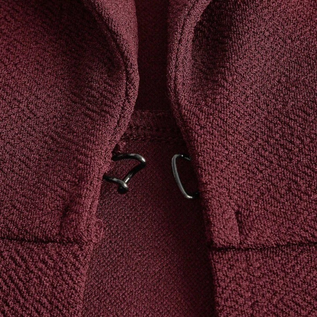 BB blazer burgundy