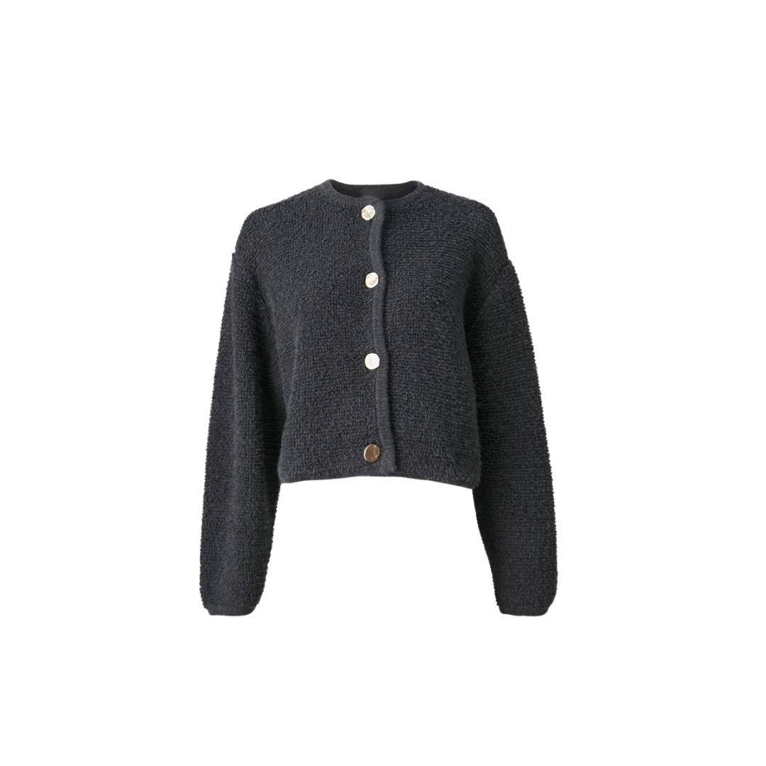 BB teddy pullover Grau