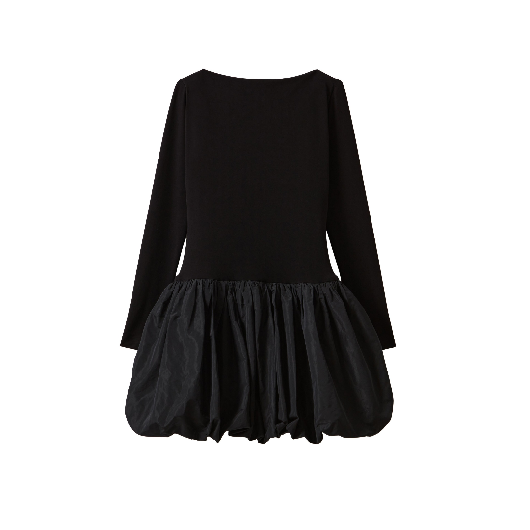 BB VoluminousElegance - Schwarzes Kleid