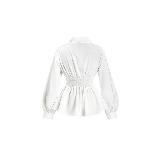 BB weisse Blusenkleid