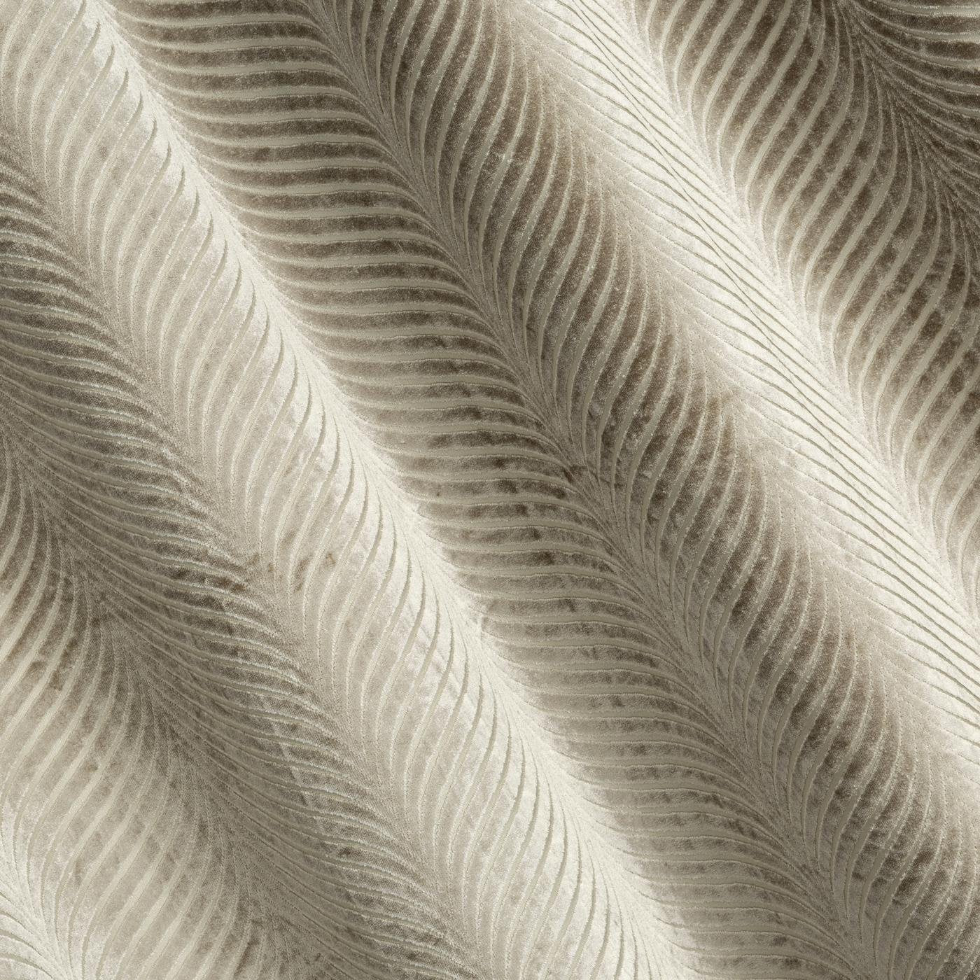 Gardine LUSSI-Vorhang aus glänzendem Samt mit Jacquardmuster Ösen (2 St), abdunkelnd, Jacquard