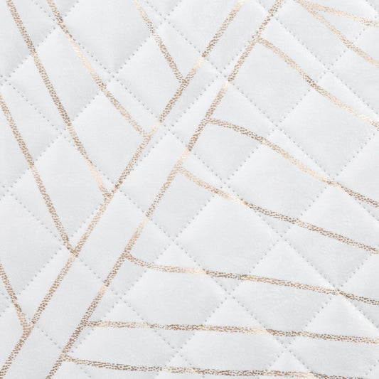 Tagesdecke aus Samt mit Bananenblattmotiv