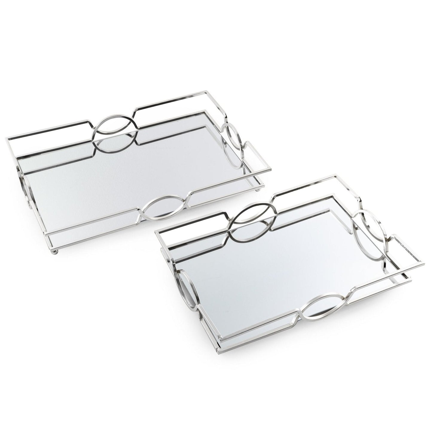 Dekotablett LETA mit Spiegelplatte