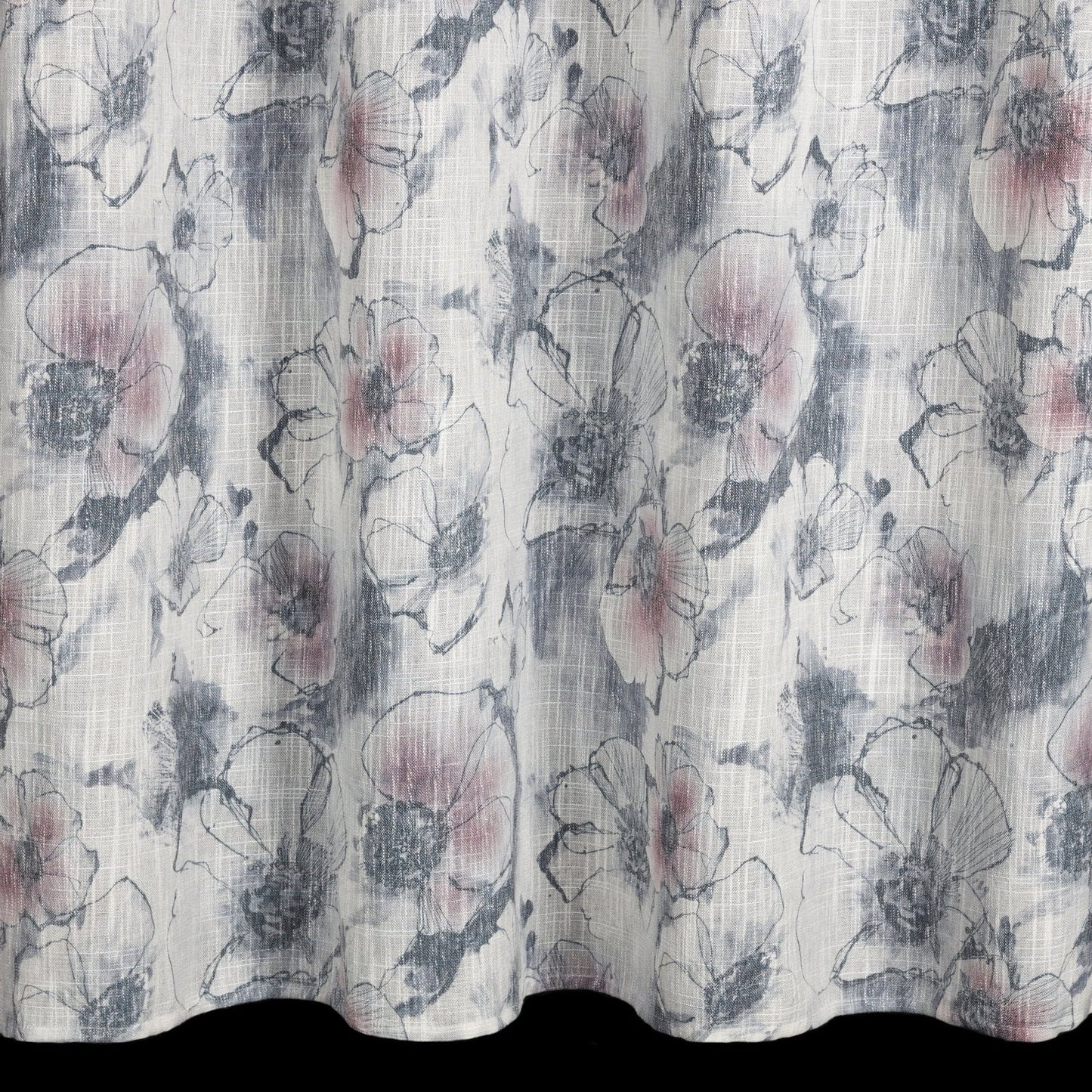 Gardine AIDA-Vorhang aus Etamine mit einem Blumen- oder Blättermotiven Ösen (2 St), halbtransparent, Etamine