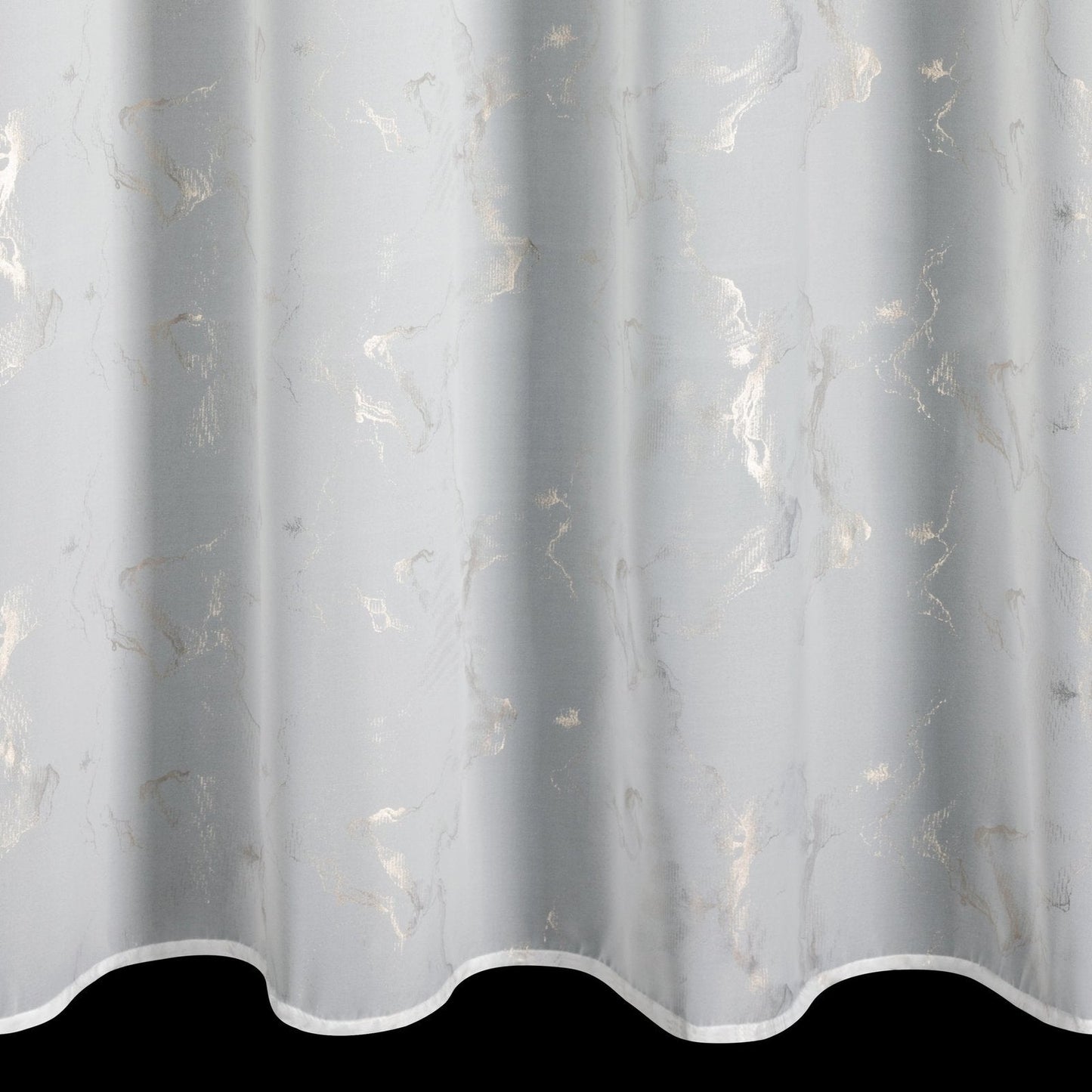 Gardine Iva-Vorhang aus Etamine mit Marmormuster Ösen (2 St), halbtransparent, Etamine