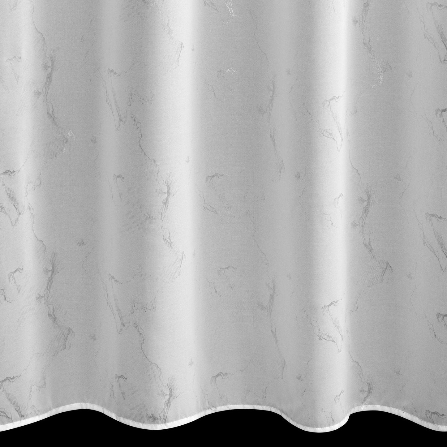 Gardine Iva-Vorhang aus Etamine mit Marmormuster Ösen (2 St), halbtransparent, Etamine