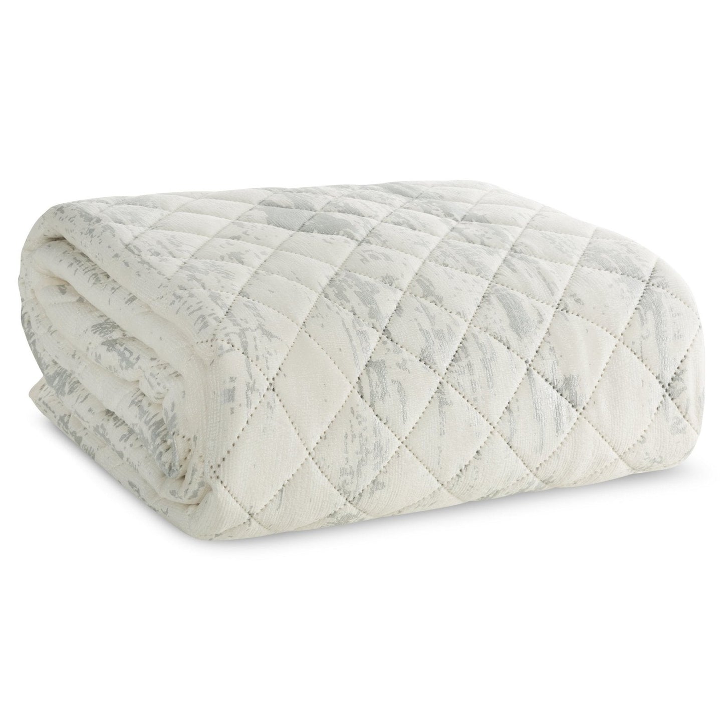 Tagesdecke aus Samt mit glänzendem Stoffmuster