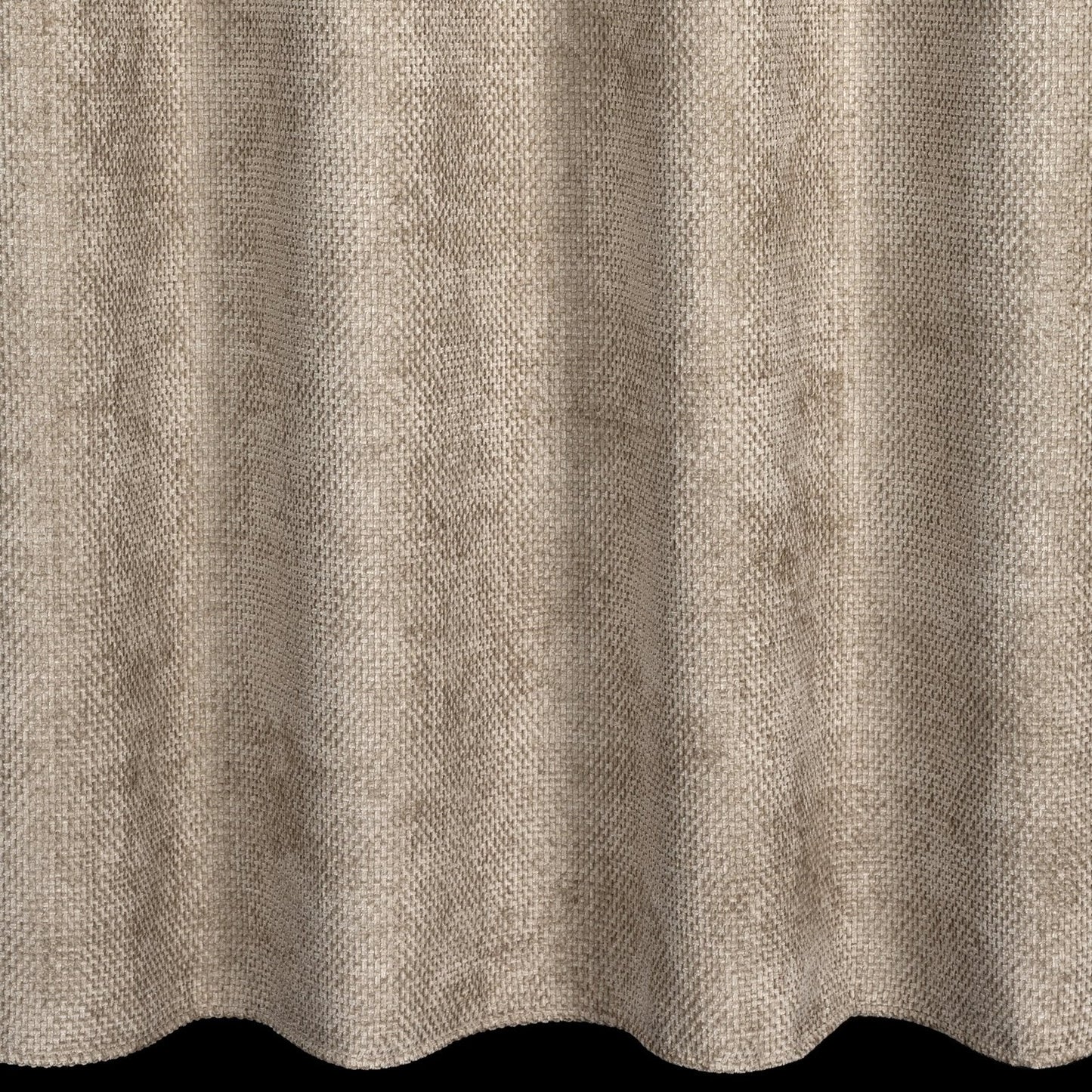 Einfarbiger ALETA-Vorhang aus Chenille,(2er Set), 135 x 250 cm , Ösen/Kreise