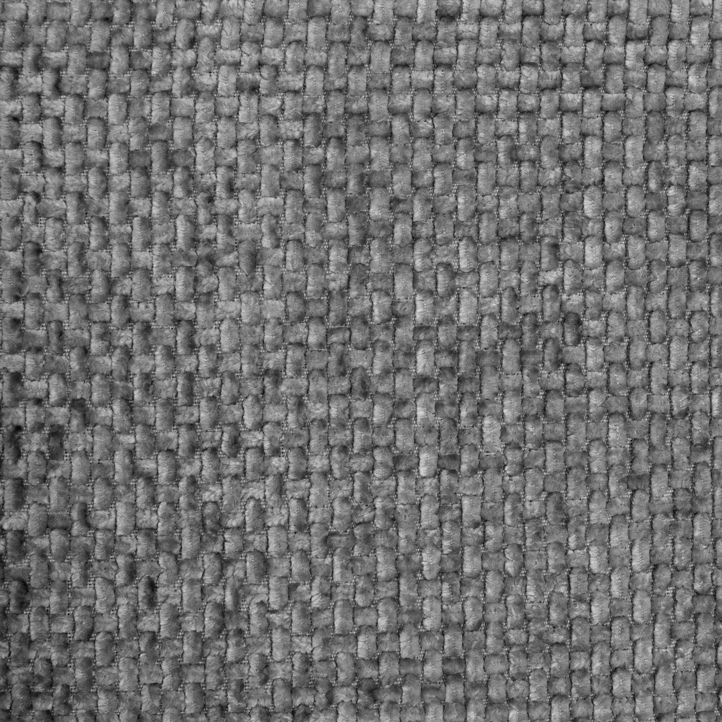 Einfarbiger ALETA-Vorhang aus Chenille, (2er Set), 135x250 cm, Ösen/Kreise
