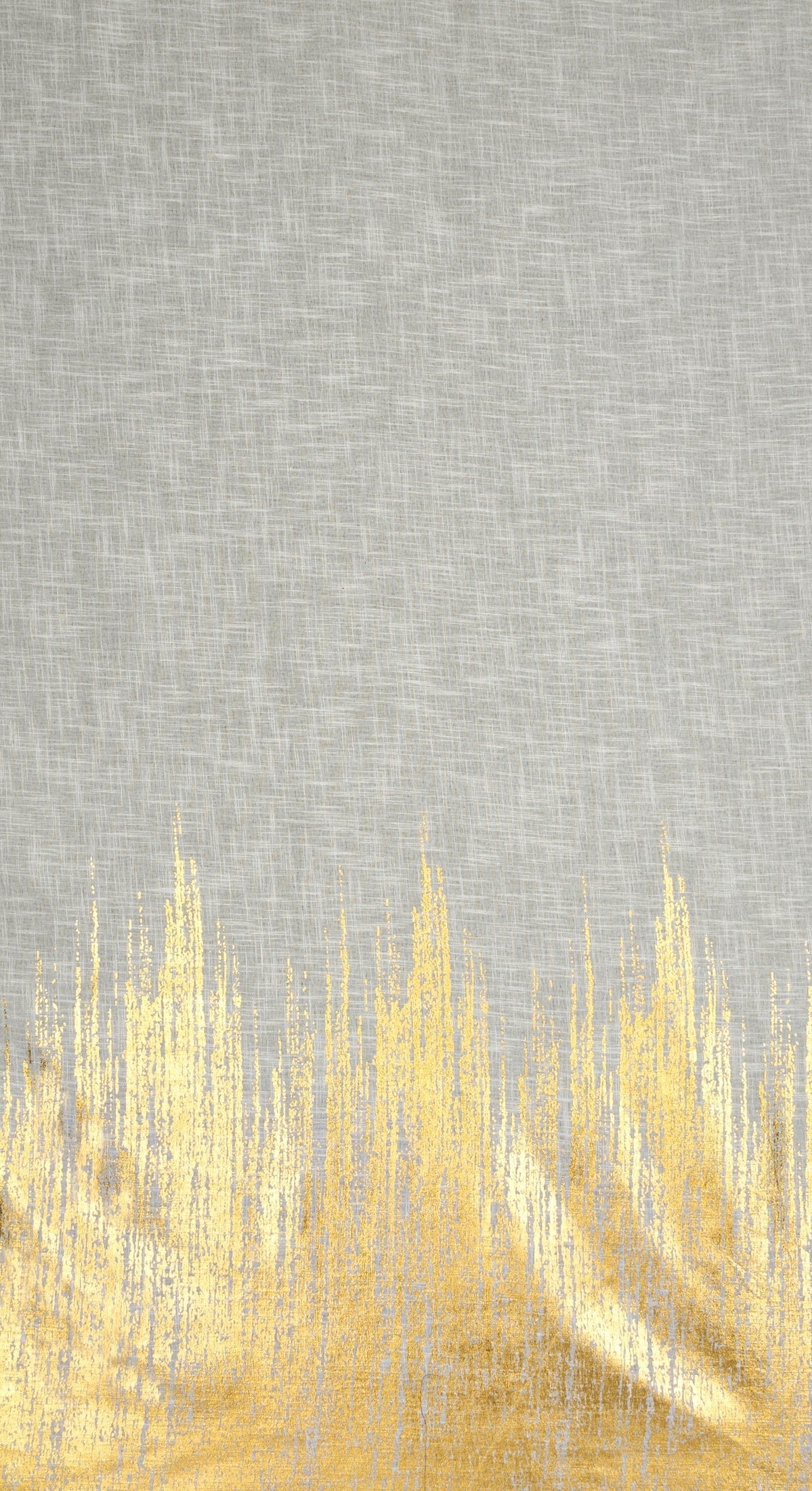 Fertiger IMANI-Vorhang mit Zusatz von Leinen im Öko-Stil,(2er Set),135 x 250 cm, Ösen/Räder