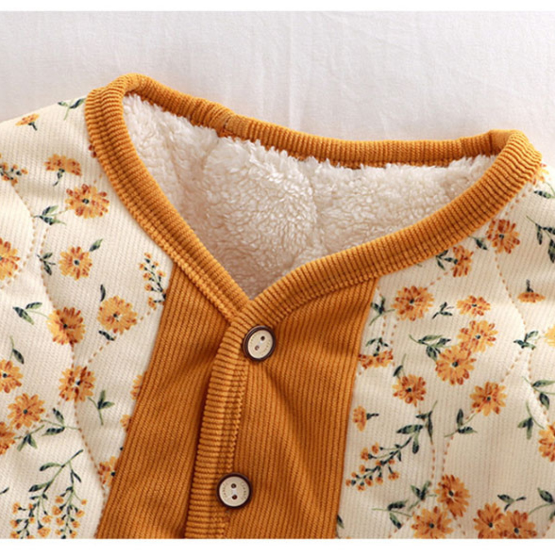 BB Bunte gefütterte Kinderjacke