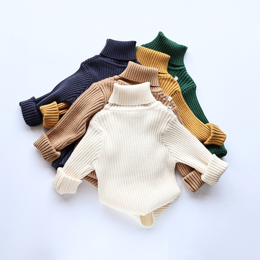 BB Klassischer Rollkragen-Pullover