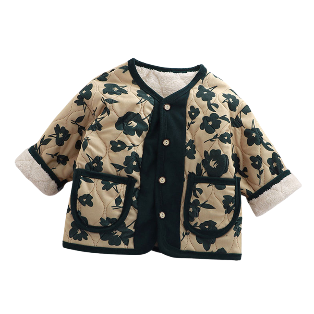 BB Bunte gefütterte Kinderjacke