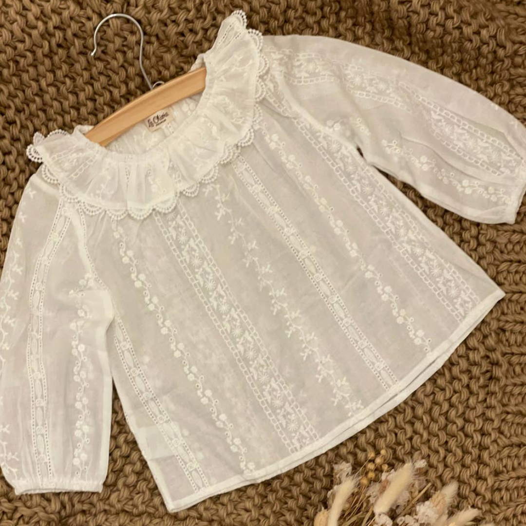 BB Faye White Bluse