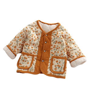 BB Bunte gefütterte Kinderjacke