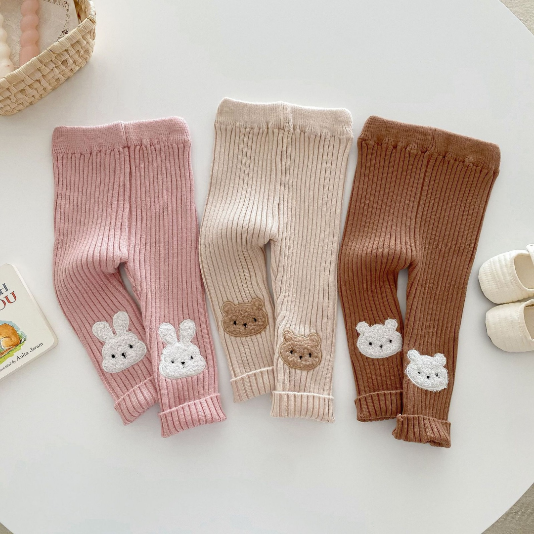 BB Baby-Leggings mit Tiermotiven