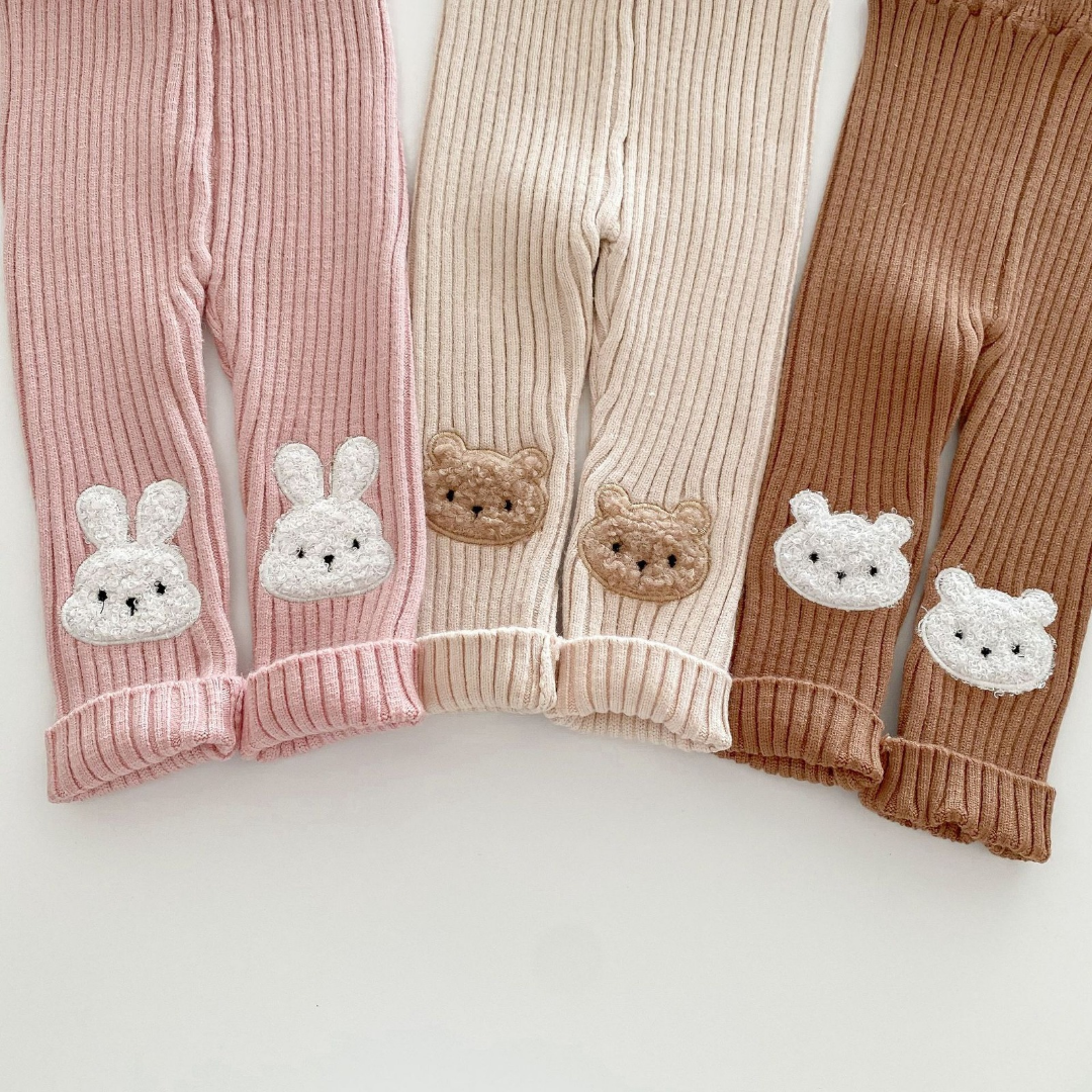 BB Baby-Leggings mit Tiermotiven