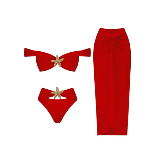 BB SunsetGlow - Bikini-Set mit Rock