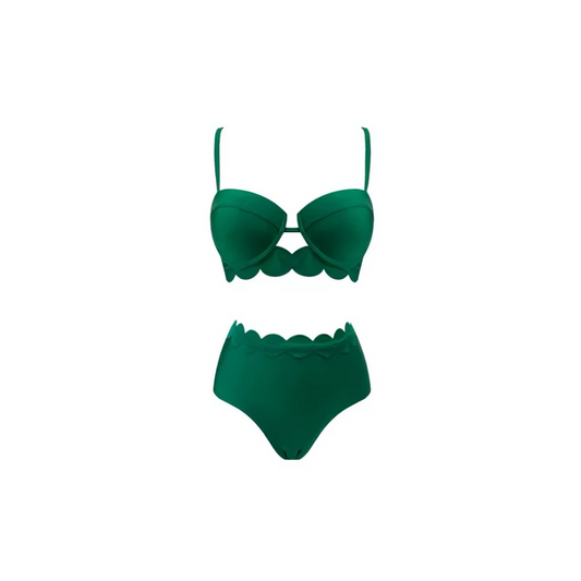 BB EmeraldGlow - Bikini-Set mit Rock