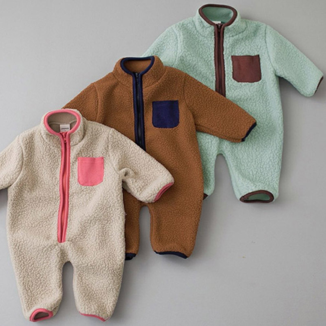 BB Baby-Overall - Weich und Warm in Drei Farbe