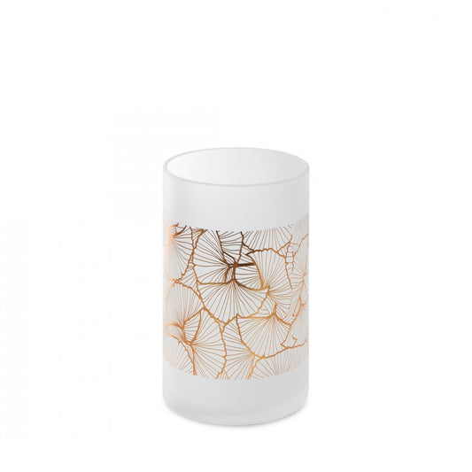 Dekovase LUNA aus bemaltem Kunstglas