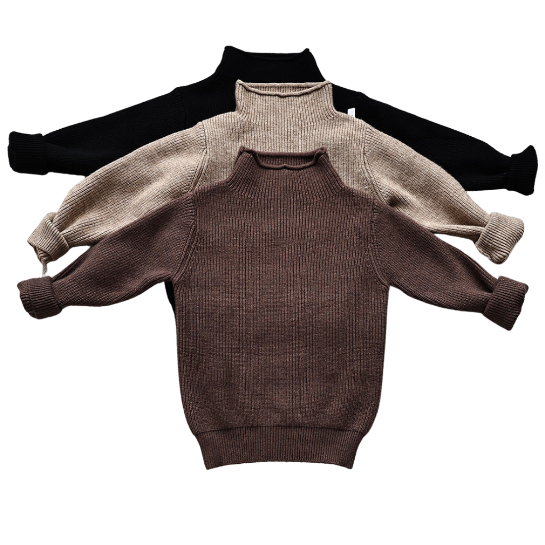 BB Turtleneck-Pullover für Kinder