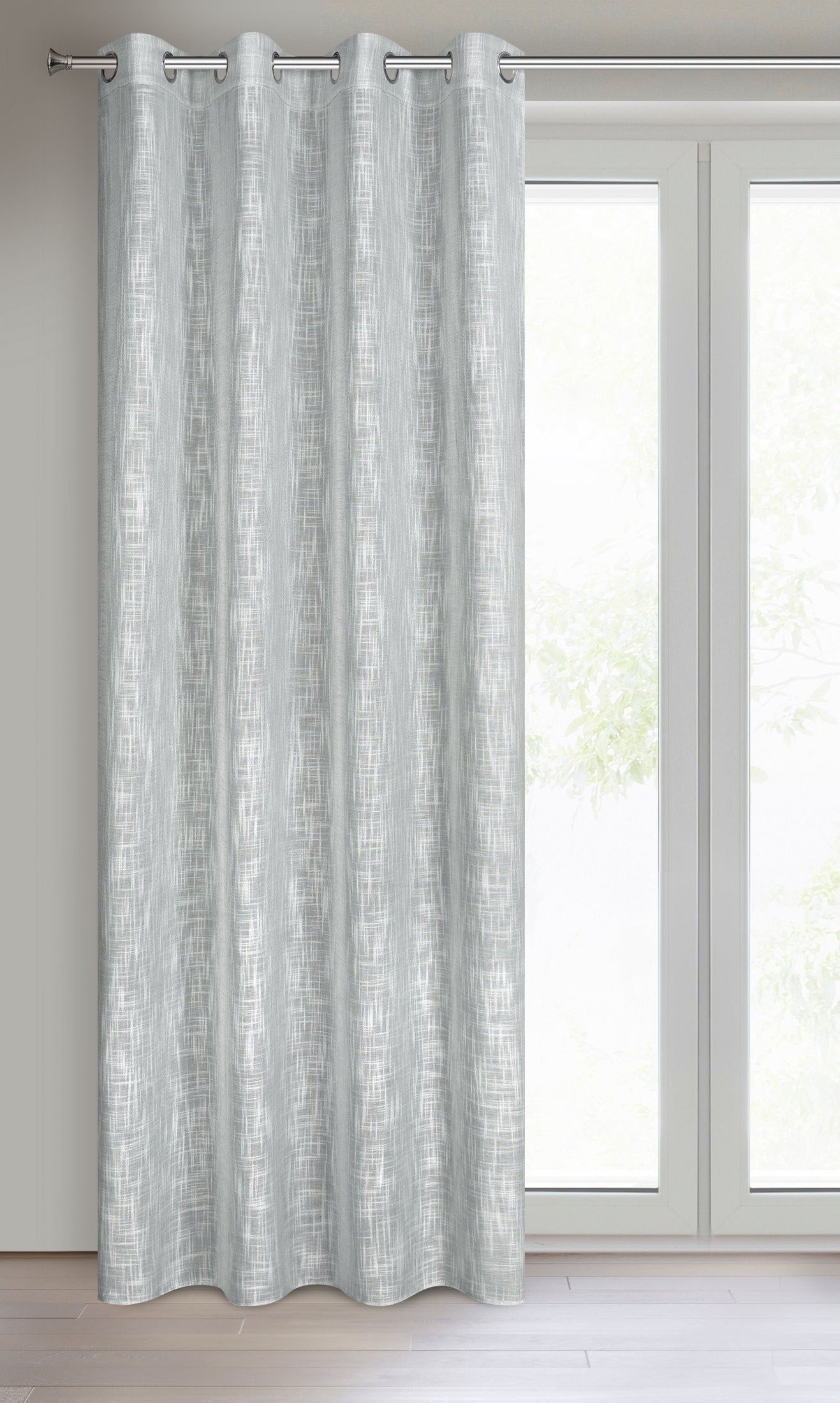 Gardine Vorhang ALINA Ösen (2 St), transparent