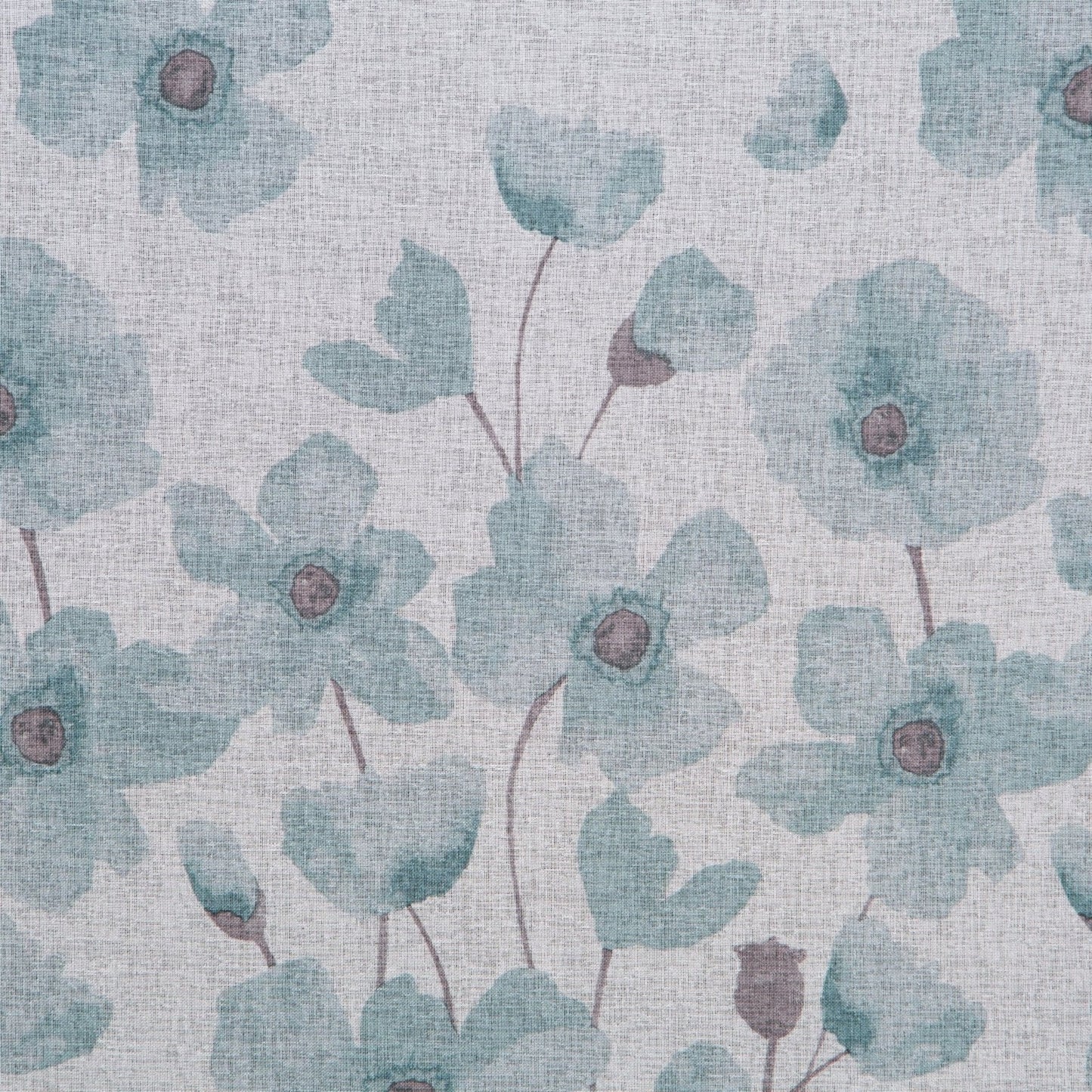 Gardine AIDA-Vorhang aus Etamine mit einem Blumen- oder Blättermotiven Ösen (2 St), halbtransparent, Etamine