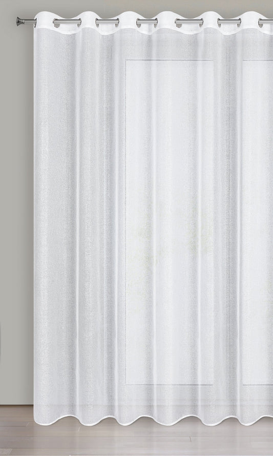 Gardine Vorhang ALINA Ösen (1 St), transparent
