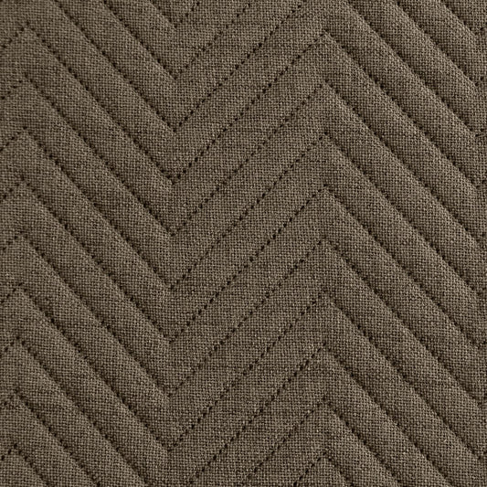 LEINEN-Tagesdecke aus Stoff mit Leinenstruktur