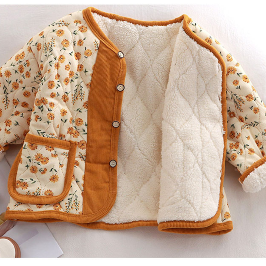 BB Bunte gefütterte Kinderjacke