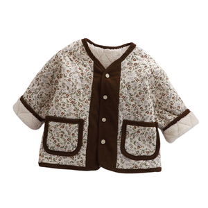 BB Bunte gefütterte Kinderjacke