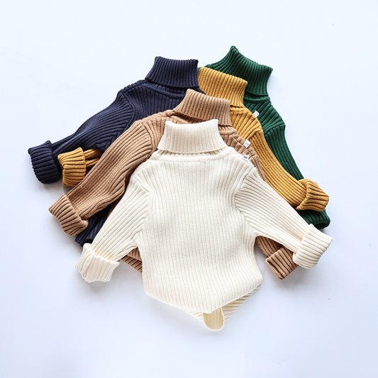 BB Klassischer Rollkragen-Pullover