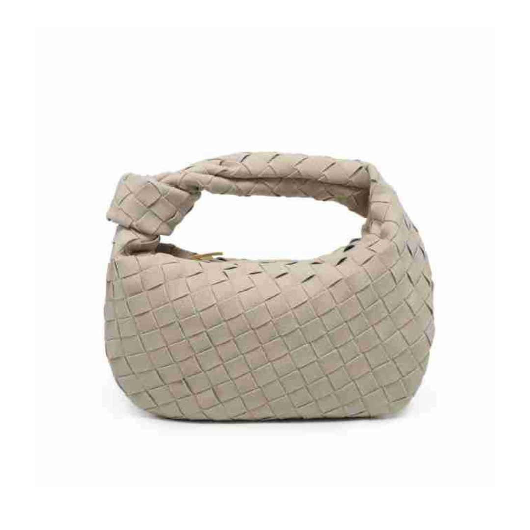 BB Luxe Weave Wildlederhandtasche