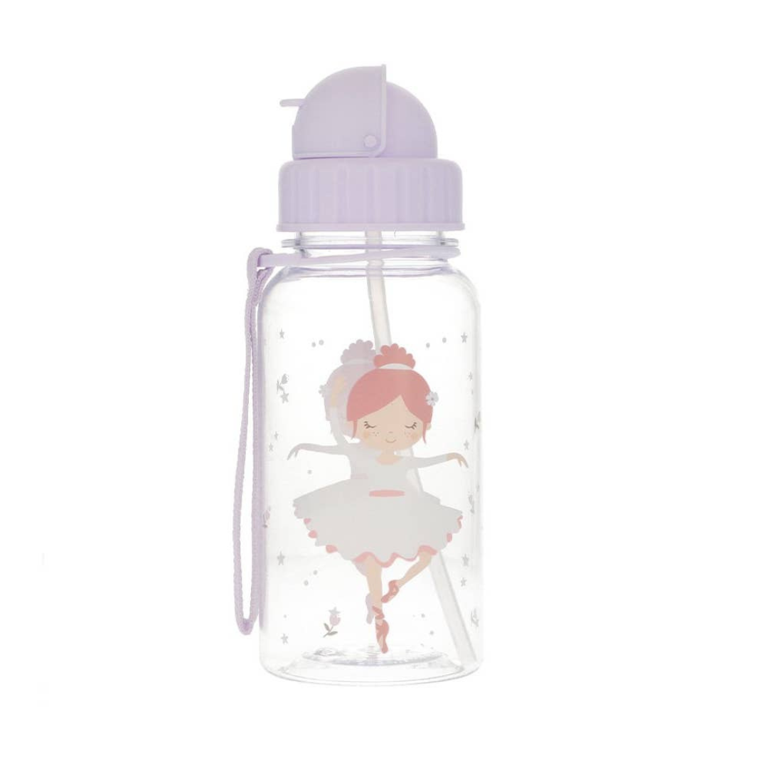 BB Plastikflasche mit Ballerina-Motiv