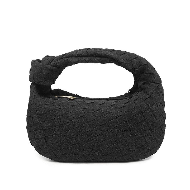 BB Luxe Weave Wildlederhandtasche