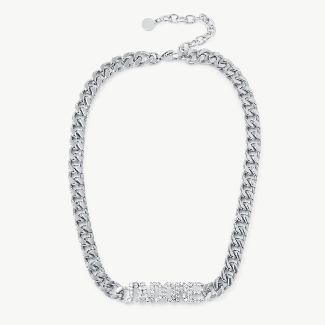 BB Edelstahl-Zirkon-Kette